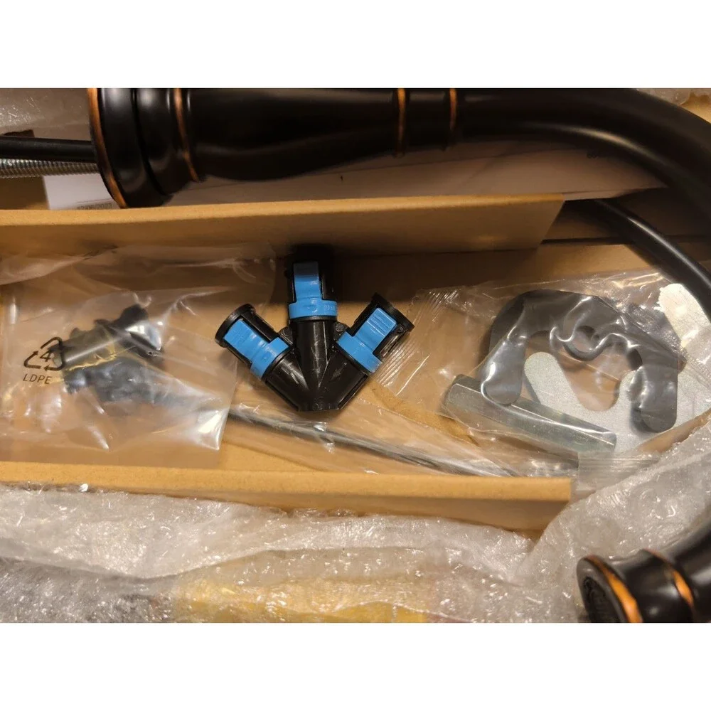 Delta Porter Widespread 2-Handle Bathroom Faucet in Oil Rubbed Bronze